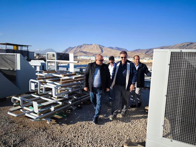 آغاز ورود تجهیزات نیروگاه برق پتروشیمی دهدشت به سایت پروژه